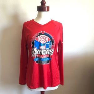 EUC Avengers Half Marathon running shirt 2015